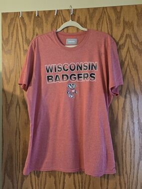 Captivating Heather Red Graphic Tee